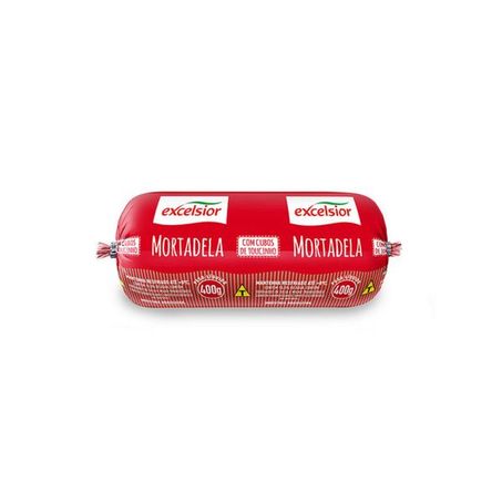 Mortadela excelsior 400g com toucinho
