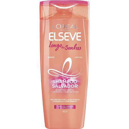 Shampoo Elseve 400ml - Longo dos Sonhos