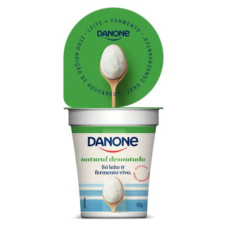 IOGURTE DANONE NATURAL DESNATAD 160G