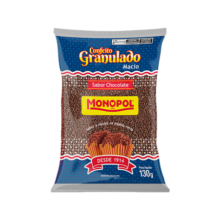 GRANULADO MONOPOL CHOCOLATE 130G