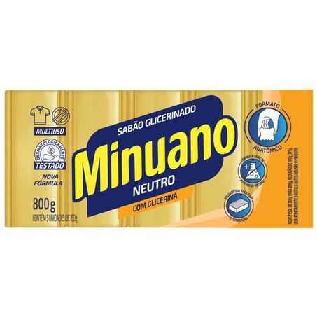 SABAO BARRA MINUANO 800G NEUTRO CX 20.0