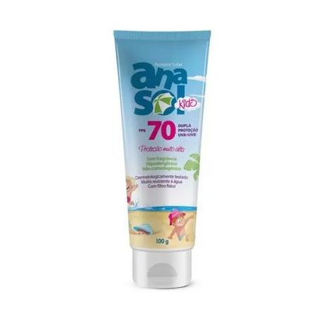 Protetor solar anasol kids fps 70 100g