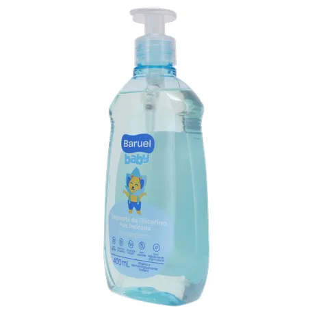 SABONETE LÍQUIDO INFANTIL BARUEL BABY PELE DELICADA PUMP 400ML 360-4