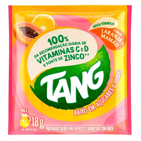 REFRESCO TANG LARANJA MAMÃO 18G