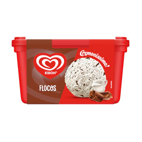 SORVETE KIBON CREMOSÍSSIMO FLOCOS 1,5L
