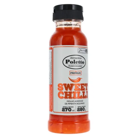 MOLHO PIMENTA POLETTO SWEET CHILLI  280G 360-34