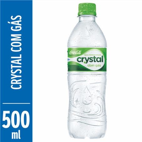 AGUA CRYSTAL MIN C/GAS 500ML
