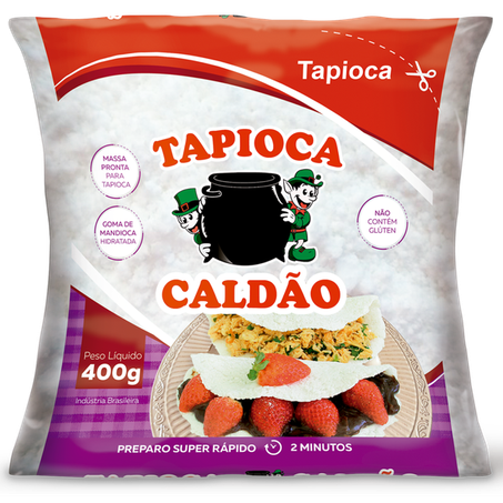 Tapioca caldão pacote 400g
