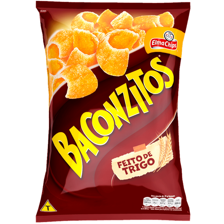 Salgadinho chips baconzitos 103g