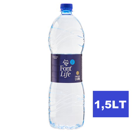 Água Mineral Font Life Sem Gás Pet 1,5l 
 