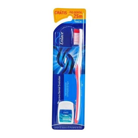 ESC. DENTE MACIA+FIO DENTAL ENLACE EVOLUTION (098546)