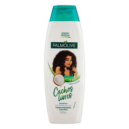 Shampoo com Extrato de Coco Palmolive Cachos Livres