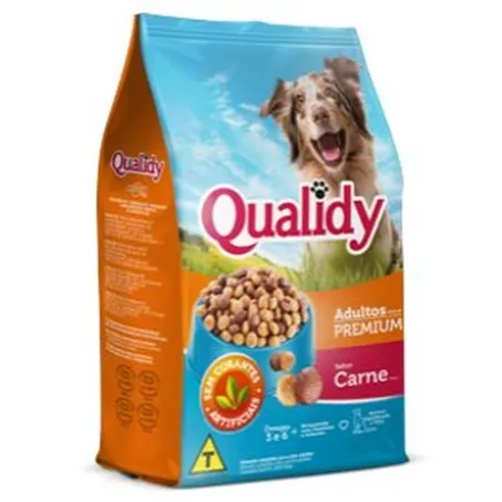 Racao qualidy adultos premium carne 1kg