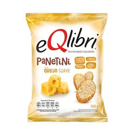 Snack Panetini Eqlibri Queijo Suave 105G