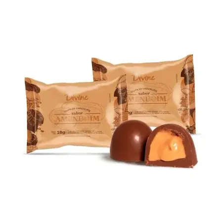 Trufa divine 18gr creme de amendoim