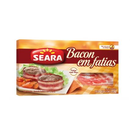 Bacon seara 250g fatias