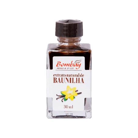 Extrato Natural Baunilha Bombay 30ml