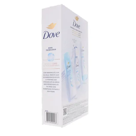 KIT DOVE SHAMPOO 400ML+ CONDICIONADOR 200ML HIDRATAÇÃO 360-12