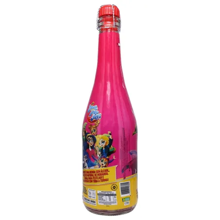 Espumante spunch 660ml zero alcool liga da justica 360-22