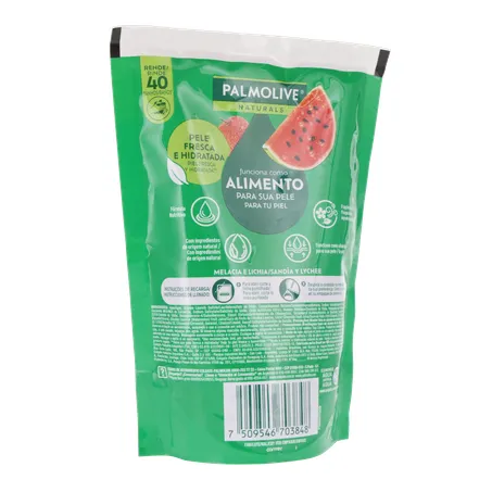 Sabonete Líquido Palmolive Naturals Melancia e Lichia Rf 200ml 360-16