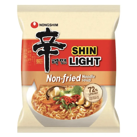 MACARRÃO INSTANTANEO SHIN RAMYUM LIGHT NONGSHIM 97G