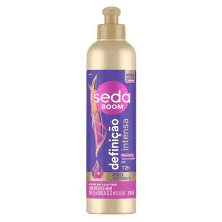 Creme para Pentear Seda Boom Definição Intensa Frasco 350ml