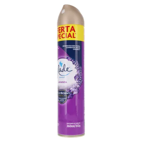 ODORIZADOR GLADE LAVANDA 360ML OFERTA ESPECIAL 360-4