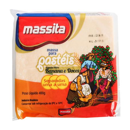 MASSA PARA PASTEL MASSITA DOCE