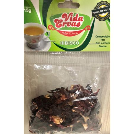 Cha vida erva 15g hibisco