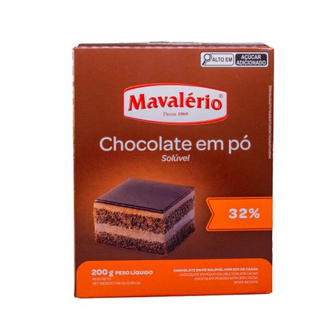 CHOCOLATE EM PÓ 32 CACAU 1KG