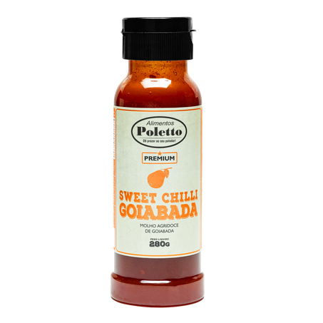 MOLHO PIMENTA POLETTO SWEET CHILLI COM GOIABADA 280G