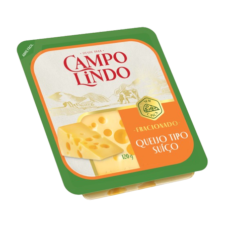 Queijo Suico Campo Lindo 120g Fracionado