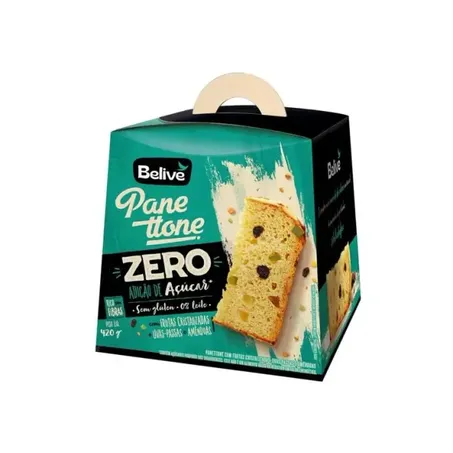 PANETTONE BELIVE FRUTAS S/A 420G