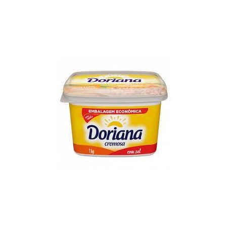 Margarina cremosa doriana 1kg s/sal