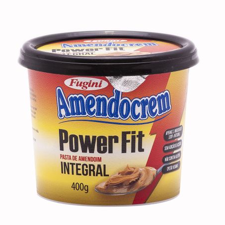 PASTA DE AMENDOIM INTEGRAL POWER FIT AMENDOCREM FUGINI