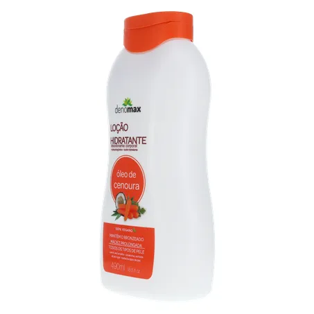 LOCAO HIDRATANTE DENOMAX 490ML CENOURA URUCUM 360-5