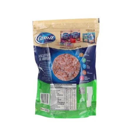 Biscoito de Arroz Camil Integral 150g 360-2