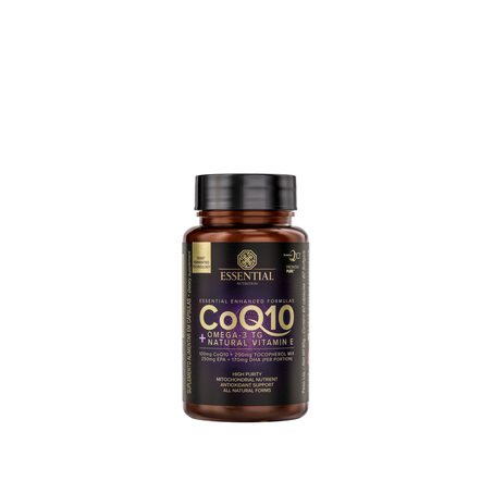 Suplemento Essential CoQ10, Omega 3 e Vitamina E 60caps