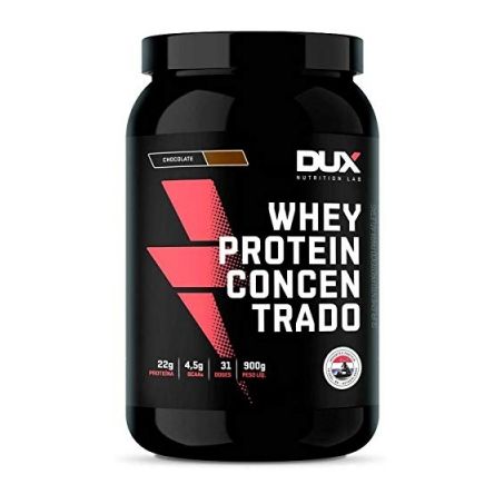 SUPLEMENTO WHEY  DUX NUTRITION CONCENTRADO CHOCOLATE 900G