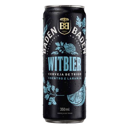 CERVEJA WITBIER COENTRO E LARANJA BADEN BADEN LATA