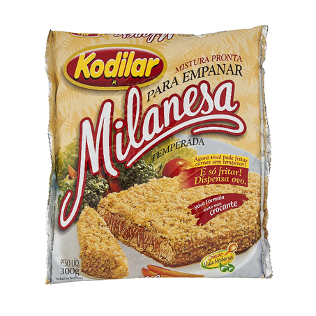 Farinha de Rosca Temperada Milanesa Kodilar 300g