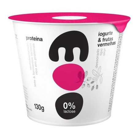 IOGURTE ZERO LACTOSE MOO 130G FRUT VERM 