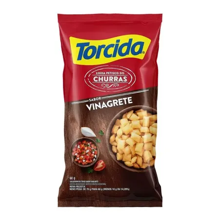 Salgadinho Elma Chips 60g Torcida Vinagrete