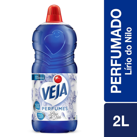 Limpador Veja Perfumes Lirio Nilo Frasco com  2L