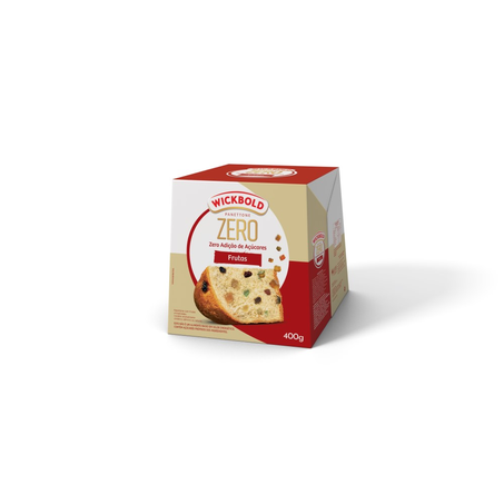Panettone Wickbold Zero Açúcar Frutas Cristalizadas 400G
