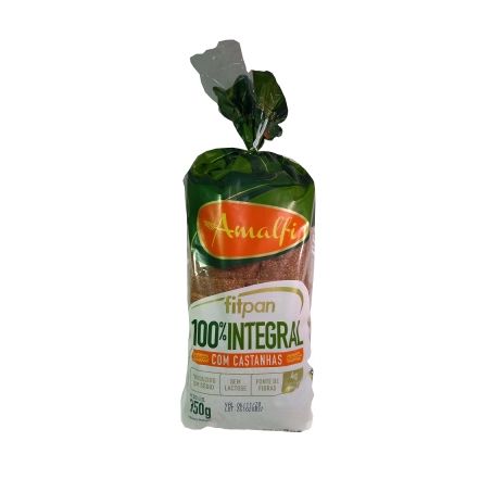 Pao integral fitpan amalfi c/castanha 350g*