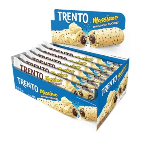 WAFER TRENTO MASSIMO BRANCO COOKIES 25G 360-1