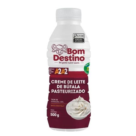 Creme de leite bufala 500g pasteurizado