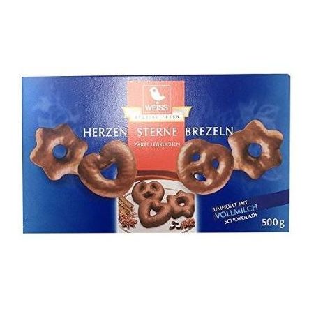 Pão de mel com chocolate weiss lambertz 500g