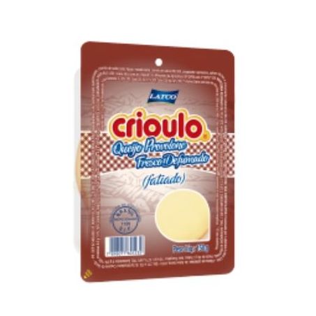 Queijo fatiado crioulo provolone defumado 150g